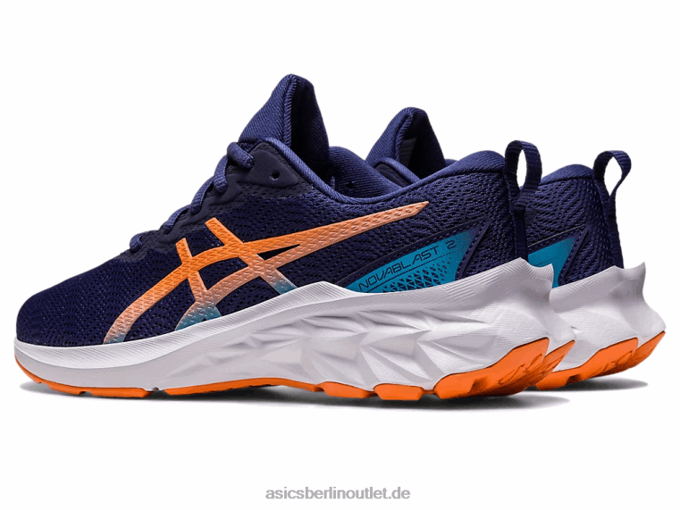 Novablast 2 Grundschule BL4N4277Asics Indigoblau/Sonnenpfirsich