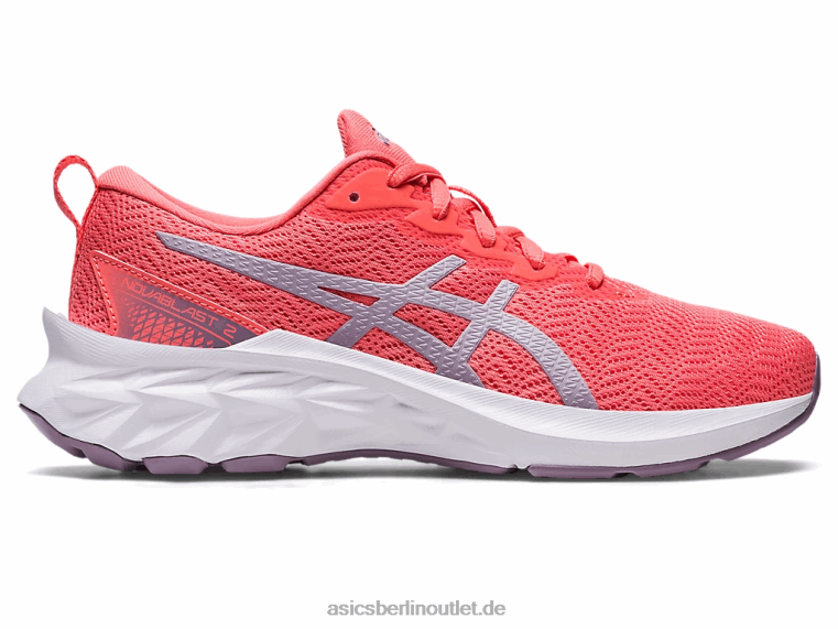 Novablast 2 Grundschule BL4N4285Asics Papaya/Dämmerungsviolett