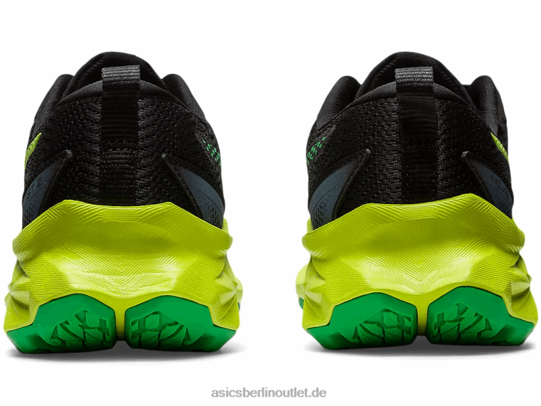 Novablast 2 Grundschule BL4N4309Asics Schwarz/Limettenschale