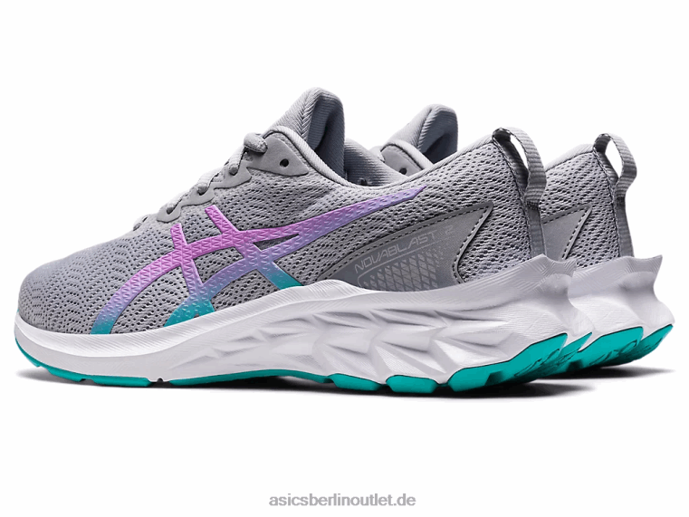 Novablast 2 Grundschule BL4N4427Asics Piemontgrau/Lavendelglanz