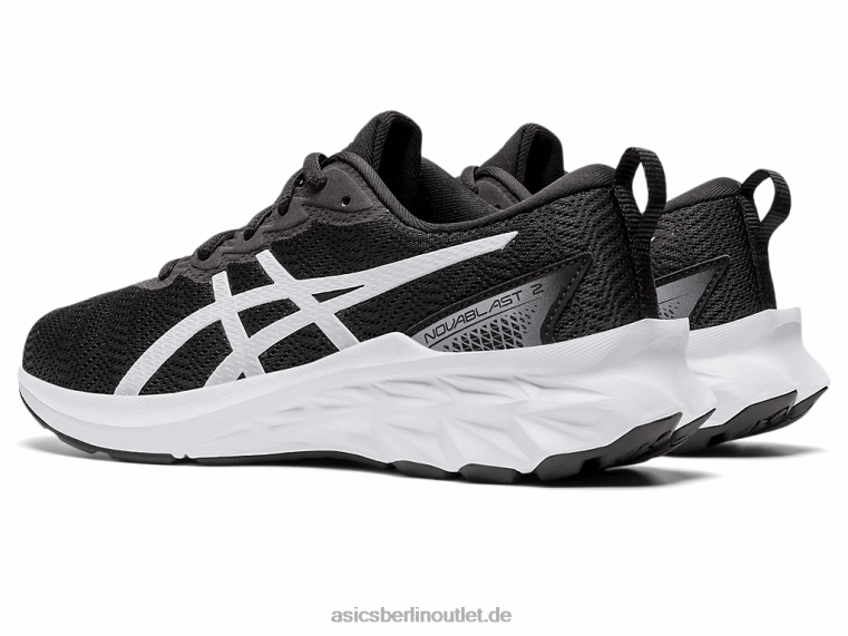Novablast 2 Grundschule BL4N4473Asics Schwarz-Weiss