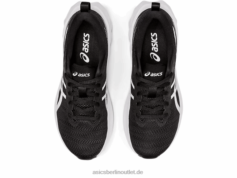 Novablast 2 Grundschule BL4N4473Asics Schwarz-Weiss