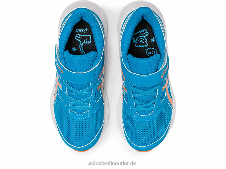 Ruck 4 Vorschule BL4N4261Asics Inselblau/Sonnenpfirsich