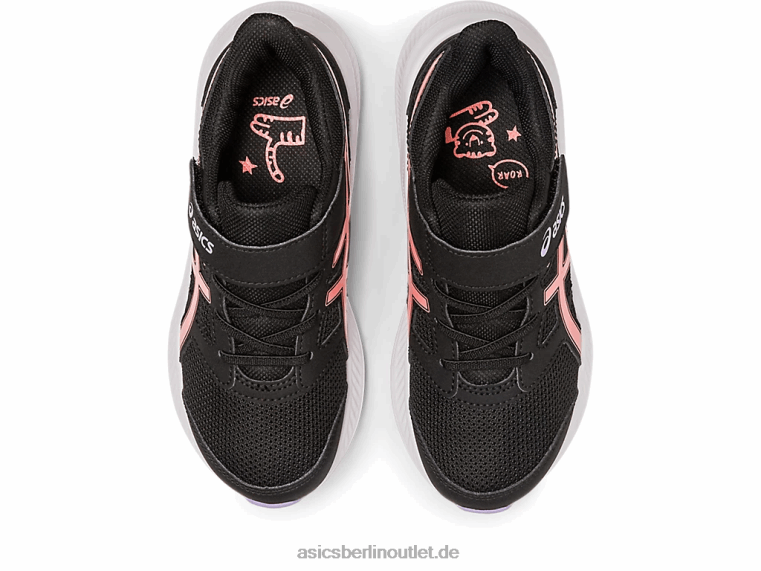 Ruck 4 Vorschule BL4N4274Asics Schwarz/Papaya