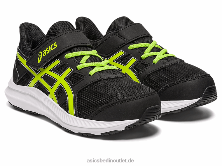 Ruck 4 Vorschule BL4N4275Asics Schwarz/Limettenschale