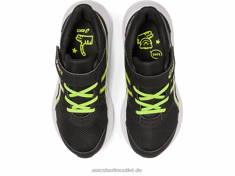 Ruck 4 Vorschule BL4N4275Asics Schwarz/Limettenschale