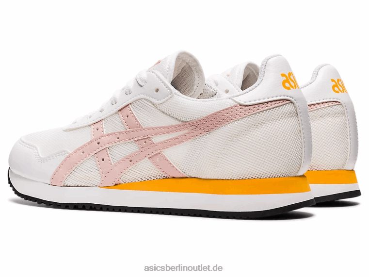 Tiger-Runner-Grundschule BL4N4450Asics Weiß/Ingwer-Pfirsich