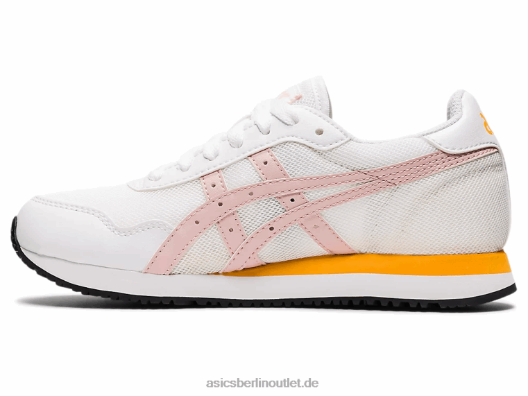 Tiger-Runner-Grundschule BL4N4450Asics Weiß/Ingwer-Pfirsich