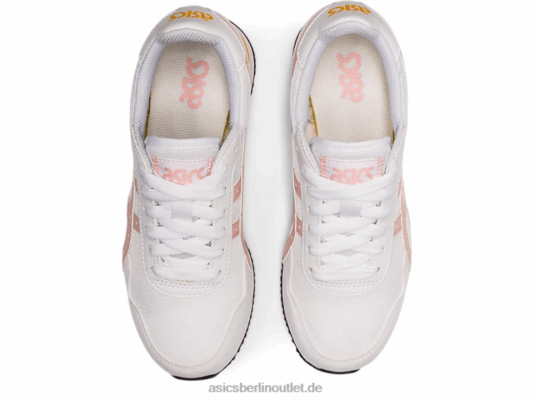 Tiger-Runner-Grundschule BL4N4450Asics Weiß/Ingwer-Pfirsich