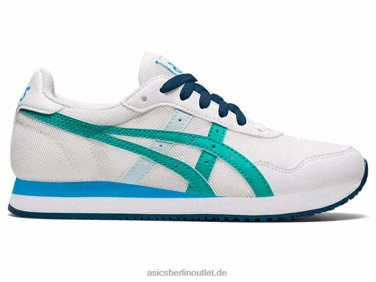 Tiger-Runner-Grundschule BL4N4479Asics weiß/baltisches Juwel