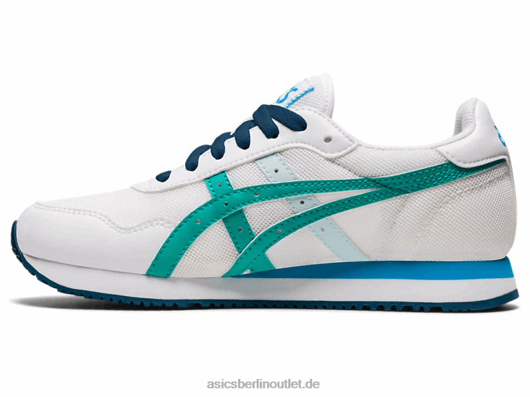 Tiger-Runner-Grundschule BL4N4479Asics weiß/baltisches Juwel