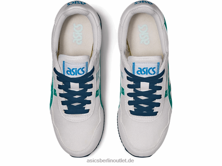 Tiger-Runner-Grundschule BL4N4479Asics weiß/baltisches Juwel