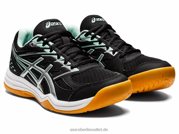 Upcourt 4 Grundschule BL4N4456Asics schwarzes/frisches Eis