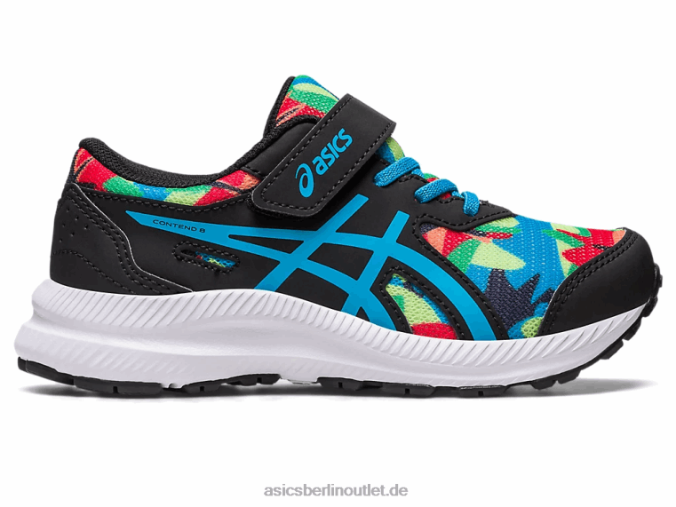 konkurrieren 8 Vorschule BL4N4247Asics Schwarz/Inselblau
