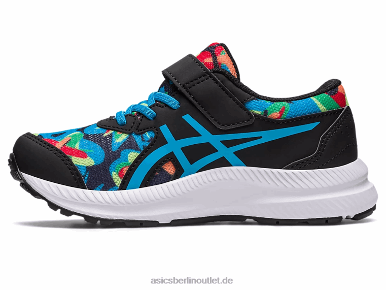 konkurrieren 8 Vorschule BL4N4247Asics Schwarz/Inselblau