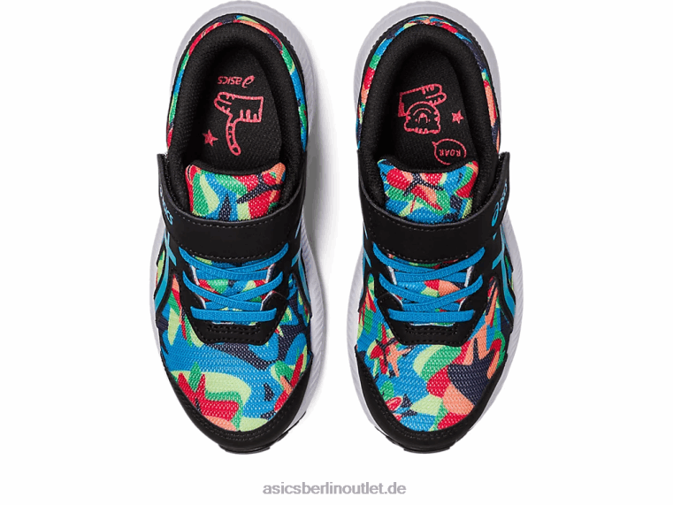 konkurrieren 8 Vorschule BL4N4247Asics Schwarz/Inselblau