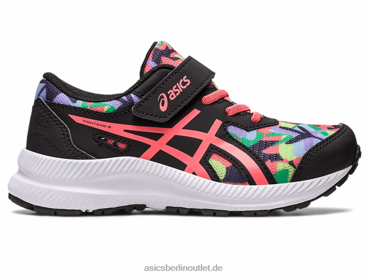 konkurrieren 8 Vorschule BL4N4249Asics Schwarz/Papaya