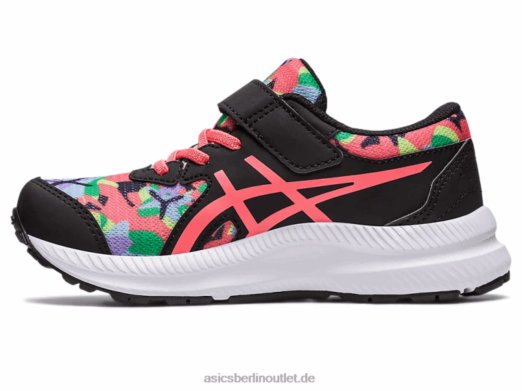 konkurrieren 8 Vorschule BL4N4249Asics Schwarz/Papaya