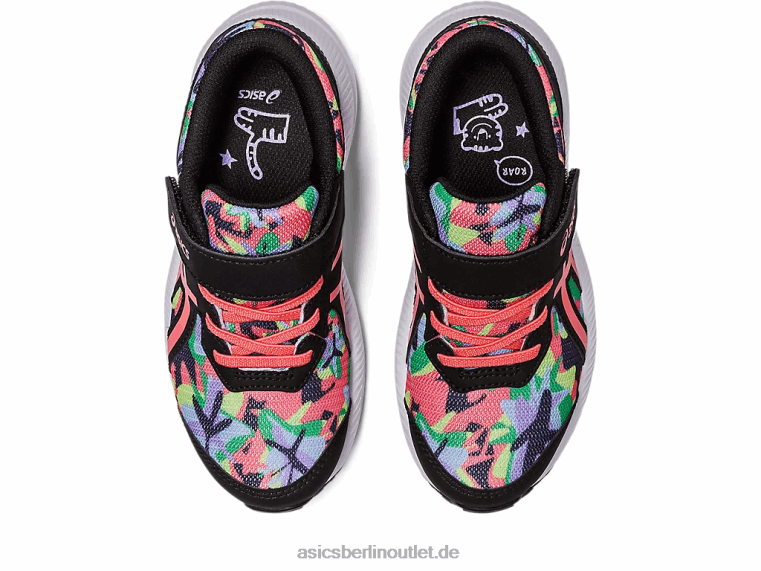 konkurrieren 8 Vorschule BL4N4249Asics Schwarz/Papaya