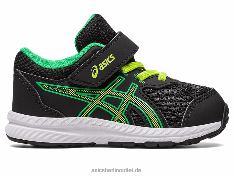 Bitte Größe 8 für Kleinkinder angeben BL4N4316Asics Schwarz/Limettenschale