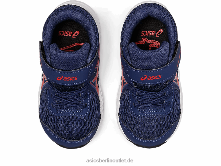Contend 7 Kleinkindgröße BL4N4390Asics Deep Ocean/klassisches Rot