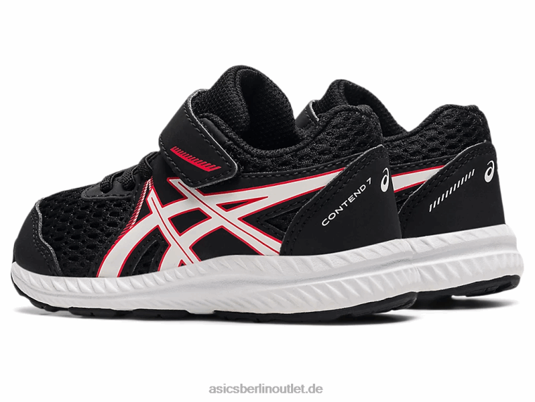 Contend 7 Kleinkindgröße BL4N4523Asics Schwarz/Elektrorot