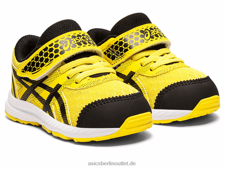 Contend 8 Schulhof in Kleinkindgröße BL4N4406Asics leuchtendes Gelb/Schwarz