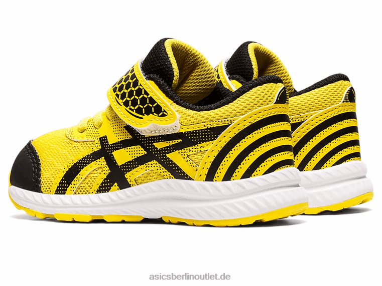 Contend 8 Schulhof in Kleinkindgröße BL4N4406Asics leuchtendes Gelb/Schwarz