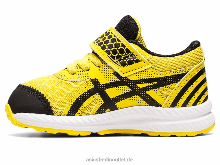 Contend 8 Schulhof in Kleinkindgröße BL4N4406Asics leuchtendes Gelb/Schwarz