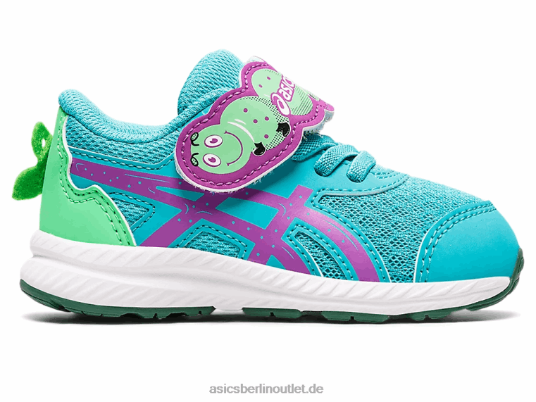 Contend 8 Schulhof in Kleinkindgröße BL4N4411Asics Seeglas/Orchidee