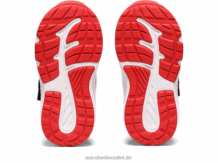 Contend 8 Schulhof in Kleinkindgröße BL4N4412Asics klassisches Rot/Schwarz