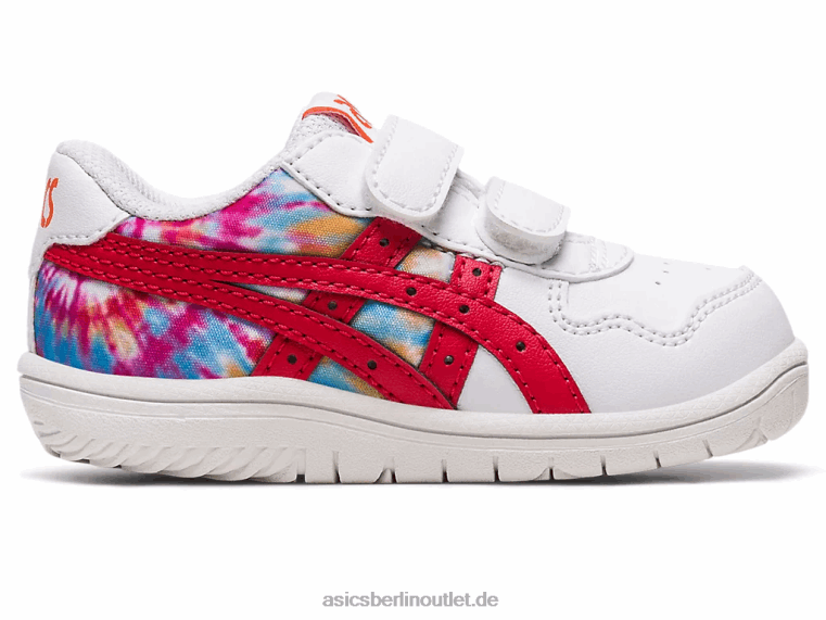 Japans Kleinkindgröße BL4N4329Asics weiß/klassisches rot