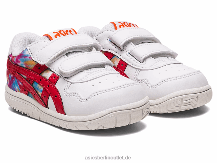 Japans Kleinkindgröße BL4N4329Asics weiß/klassisches rot