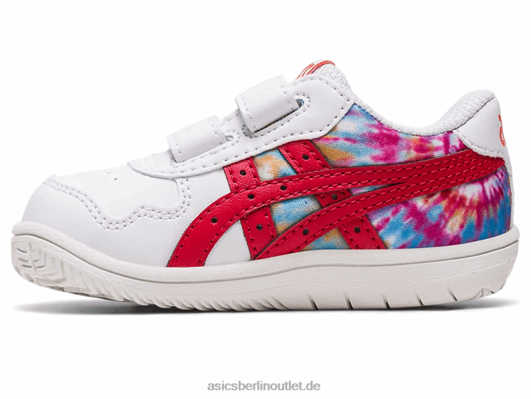 Japans Kleinkindgröße BL4N4329Asics weiß/klassisches rot