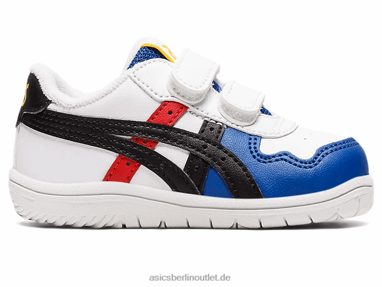 Japans Kleinkindgröße BL4N4428Asics weiß schwarz