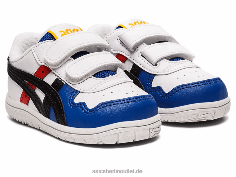 Japans Kleinkindgröße BL4N4428Asics weiß schwarz