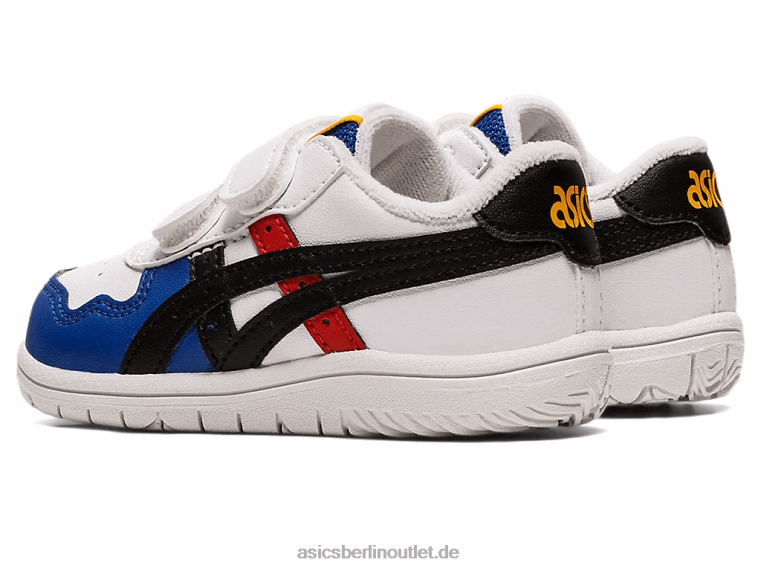 Japans Kleinkindgröße BL4N4428Asics weiß schwarz