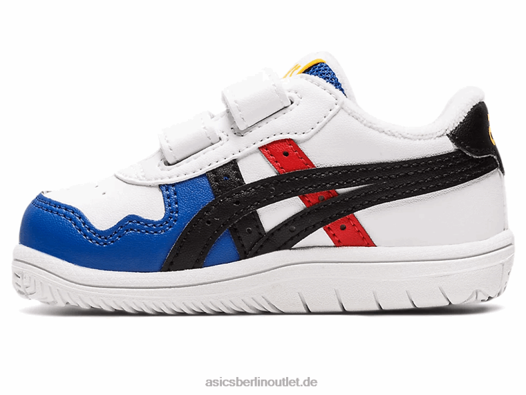 Japans Kleinkindgröße BL4N4428Asics weiß schwarz
