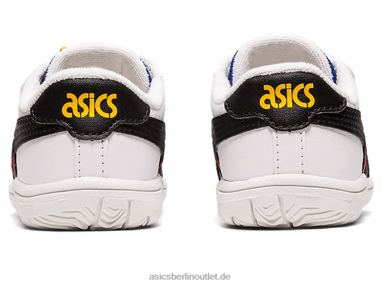 Japans Kleinkindgröße BL4N4428Asics weiß schwarz