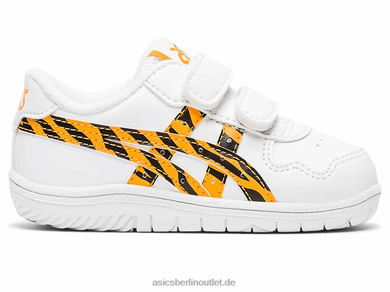 Japans Kleinkindgröße BL4N4443Asics weiß/gelb