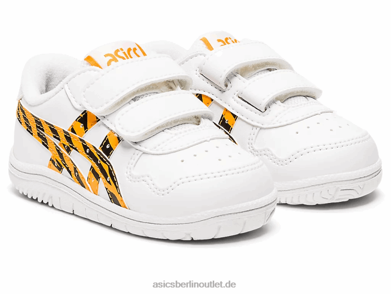 Japans Kleinkindgröße BL4N4443Asics weiß/gelb