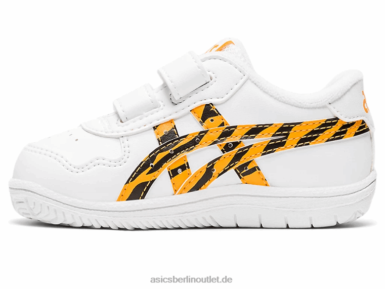 Japans Kleinkindgröße BL4N4443Asics weiß/gelb