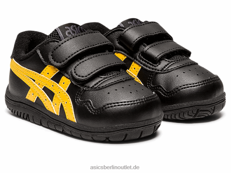 Japans Kleinkindgröße BL4N4449Asics schwarz/tigergelb