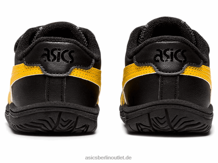 Japans Kleinkindgröße BL4N4449Asics schwarz/tigergelb