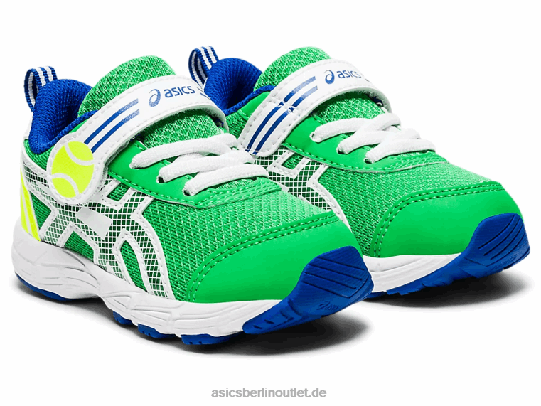 Konkurrieren Sie mit der Größe 6 für Kleinkinder BL4N4554Asics Koriander/Grünkohl