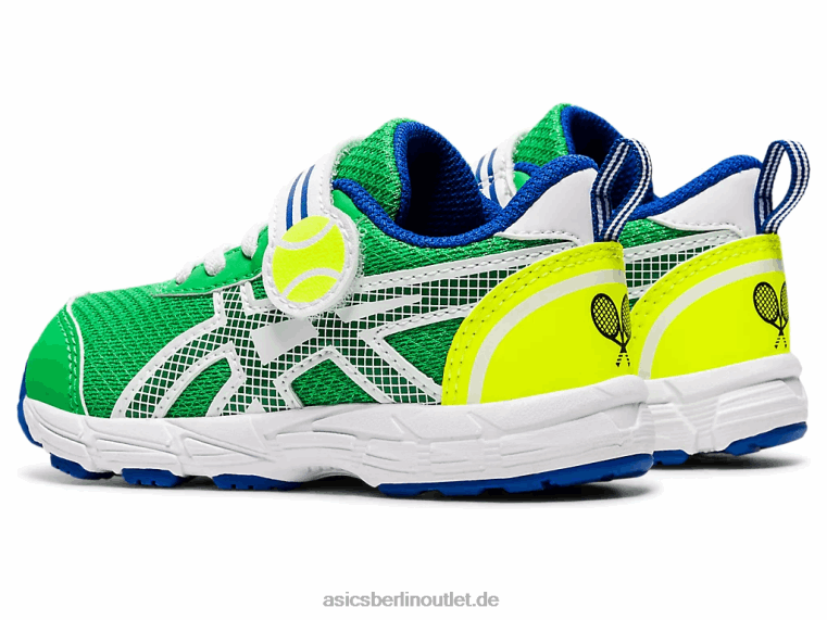 Konkurrieren Sie mit der Größe 6 für Kleinkinder BL4N4554Asics Koriander/Grünkohl