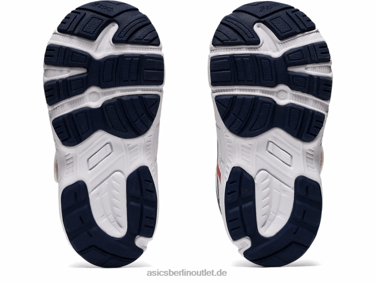 Konkurrieren Sie mit der Größe 6 für Kleinkinder BL4N4555Asics weiß/peacoat