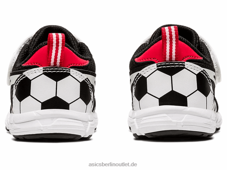 Konkurrieren Sie mit der Größe 6 für Kleinkinder BL4N4556Asics schwarz/reines Gold