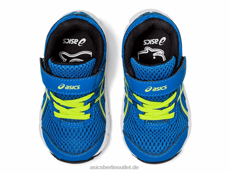 Konkurrieren Sie mit der Größe 6 für Kleinkinder BL4N4562Asics Directoireblau/Limettenschale