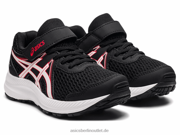 Contend 7 Vorschule BL4N4512Asics Schwarz/Elektrorot